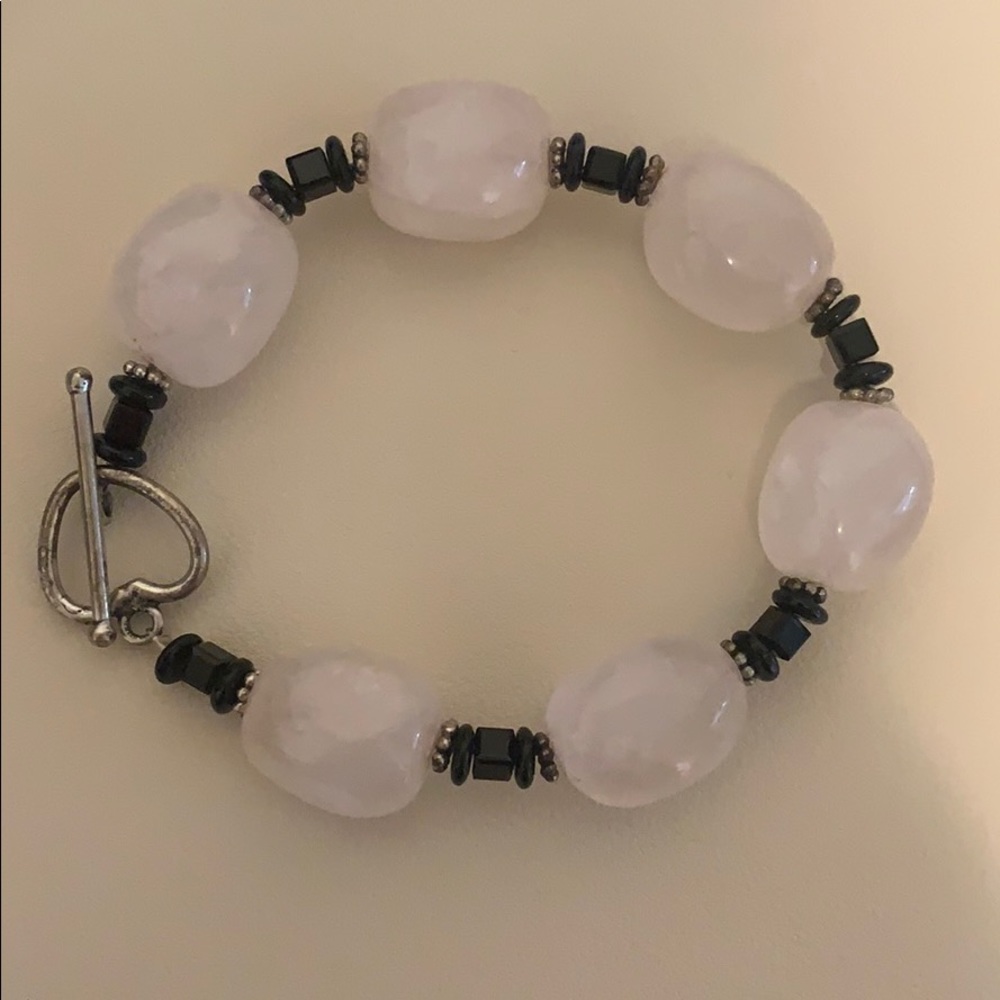 Rose quartz bracelet
